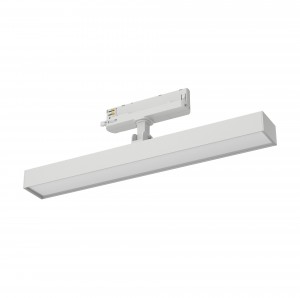 Linear LED track light adjustable diffuser version