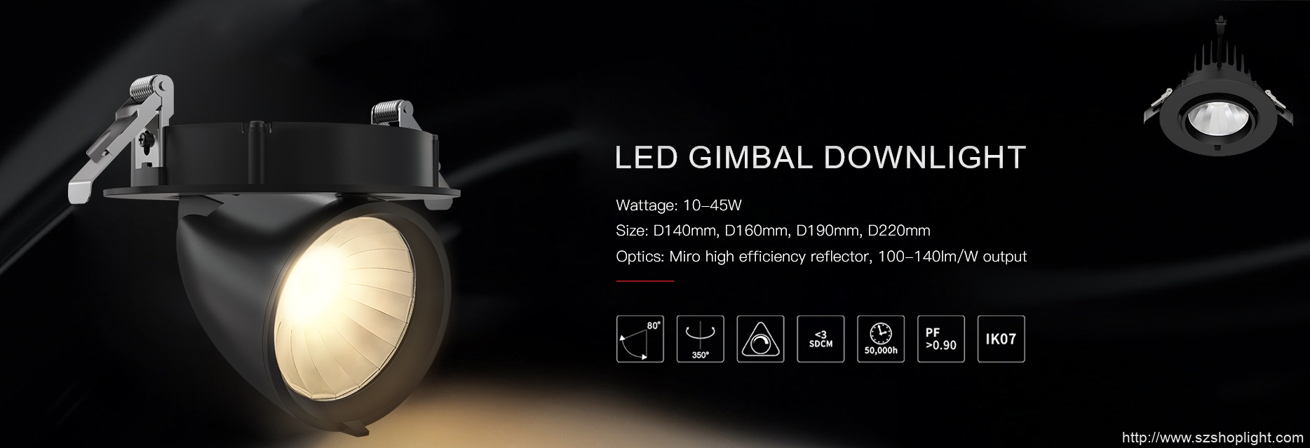 LED-Gimbal-downlight